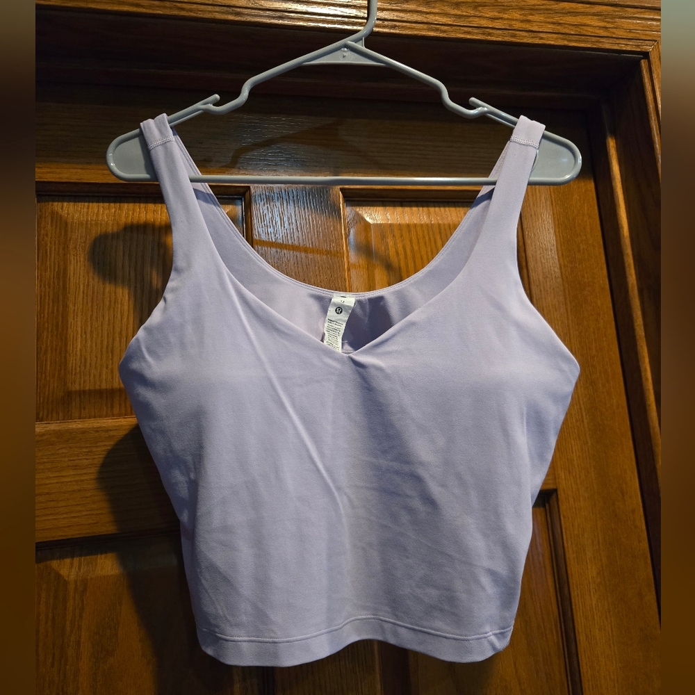 Lululemon Athletica Light Purple Crop Top - Picture 6 of 15